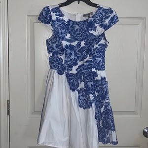 Fit and flair dress.